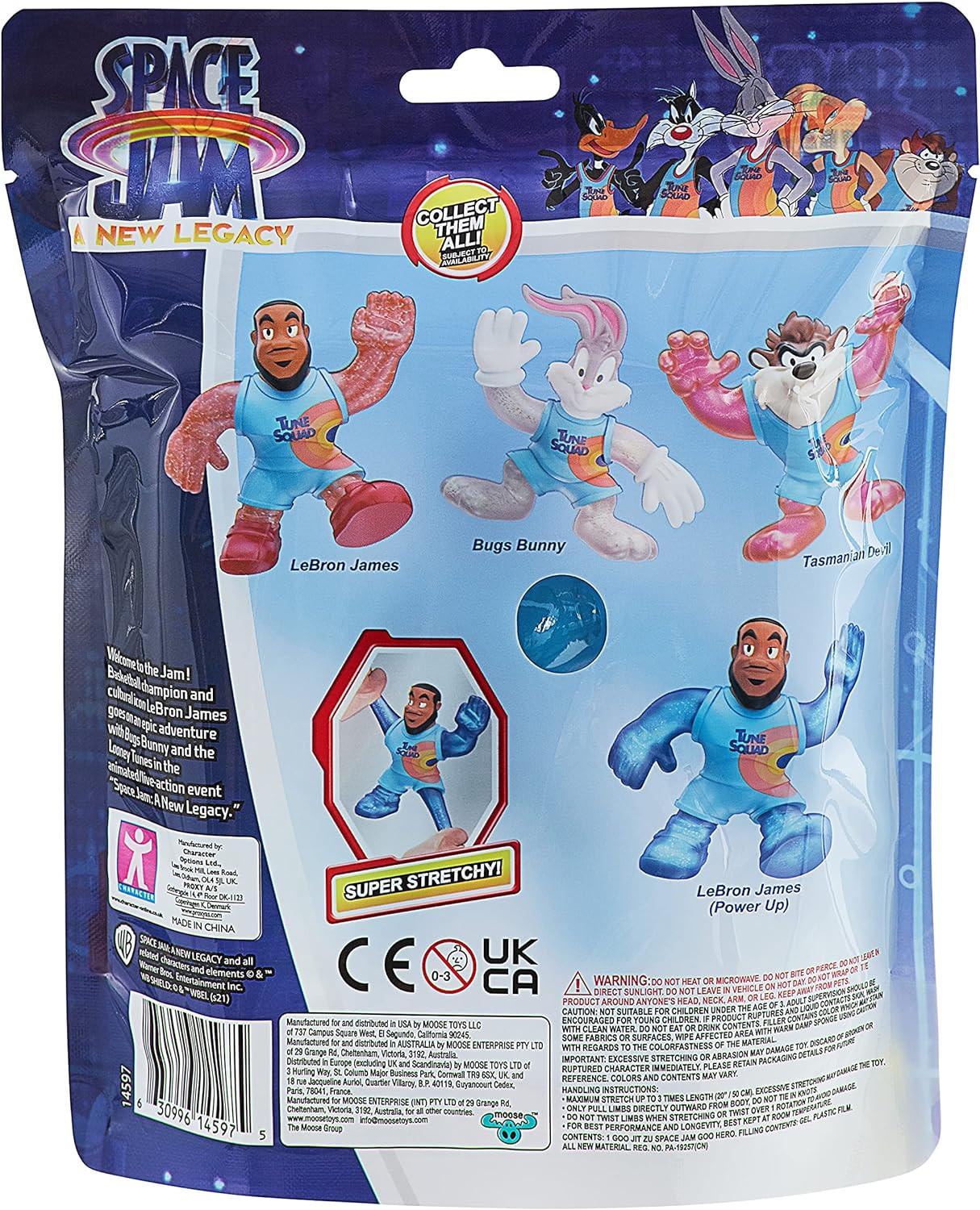 Фигурка-тянучка Heroes of Goo JIT Zu-Space Jam Lebron James - фото 6