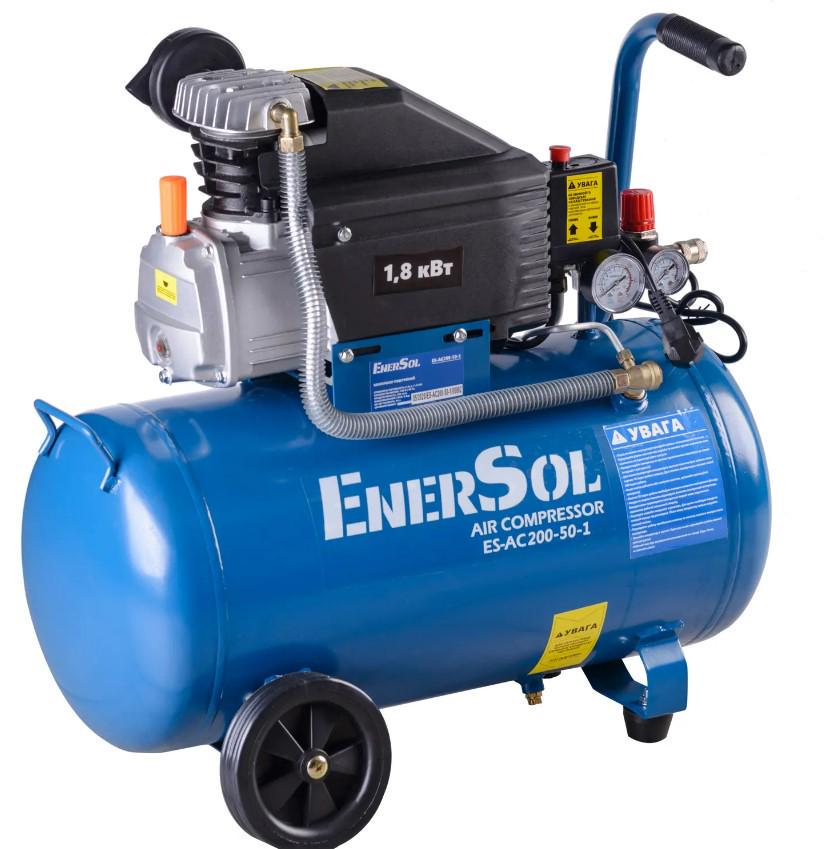 Компресор повітряний EnerSol ES-AC200-50-1 - фото 2 Компресор повітряний EnerSol ES-AC200-50-1 - фото 2