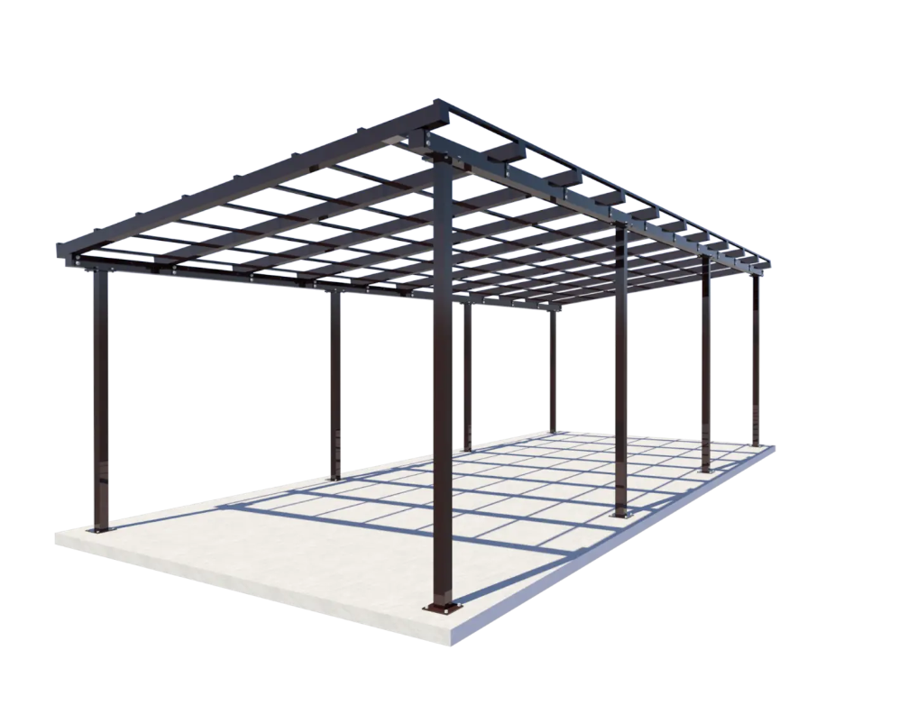 Навес односкатный Shelter Titan 10х4 м