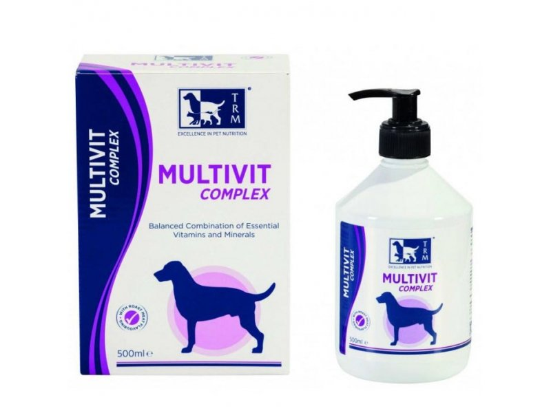 Витаминно-минеральный комплекс для собак TRM Multivit Complex ежедневный с 2-х месяцев 500 мл (26851959) - фото 2