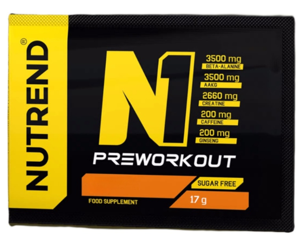 Комплекс предтренировочный Nutrend N1 Preworkout 17 г