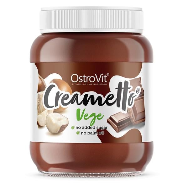 Шоколадная паста OstroVit Creametto Vege Cocoa-Hazelnut 350 г