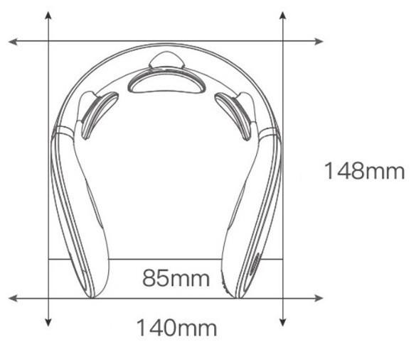 Массажер для шеи Youpin Jeeback Cervical Massager G2 White - фото 4