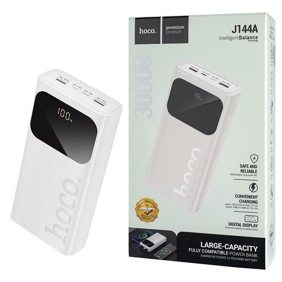 Повербанк Hoco J144A Hymn 30000 mAh White (6942007642149)