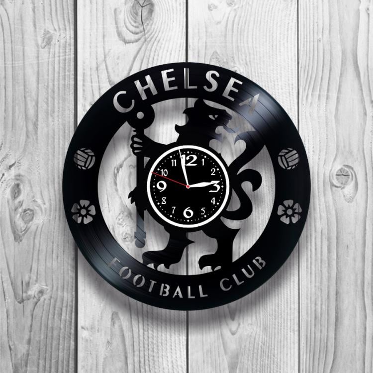 Часы настенные Челси 0552 из виниловой пластинки