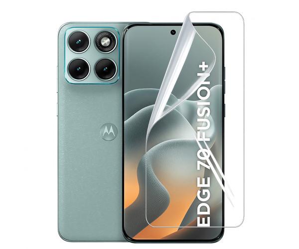 Пленка гидрогелевая Hydrogel Film для Motorola Edge 70 Fusion+ Transparent Пленка гидрогелевая Hydrogel Film для Motorola Edge 70 Fusion+ Transparent