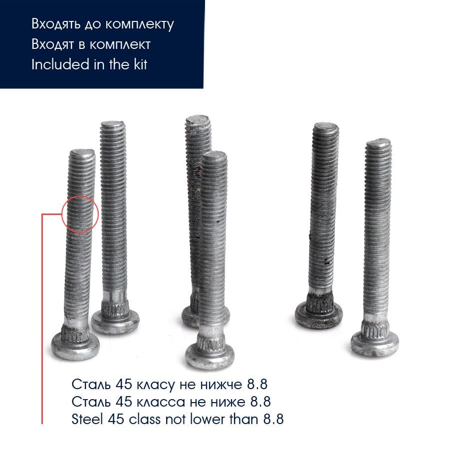 Проставки передніх стійок для BMW Е-28 20 мм 2 шт. (1013-15-001/20) - фото 3