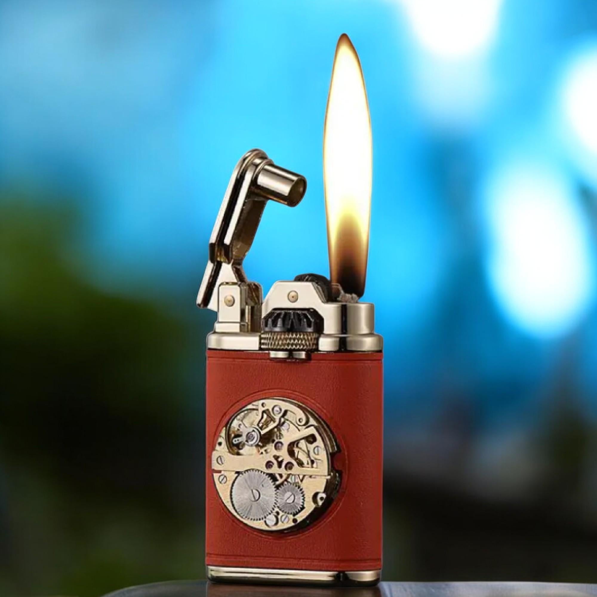 Зажигалка бензиновая Chief Retro CF227 в подарочной упаковке Red (25196517)
