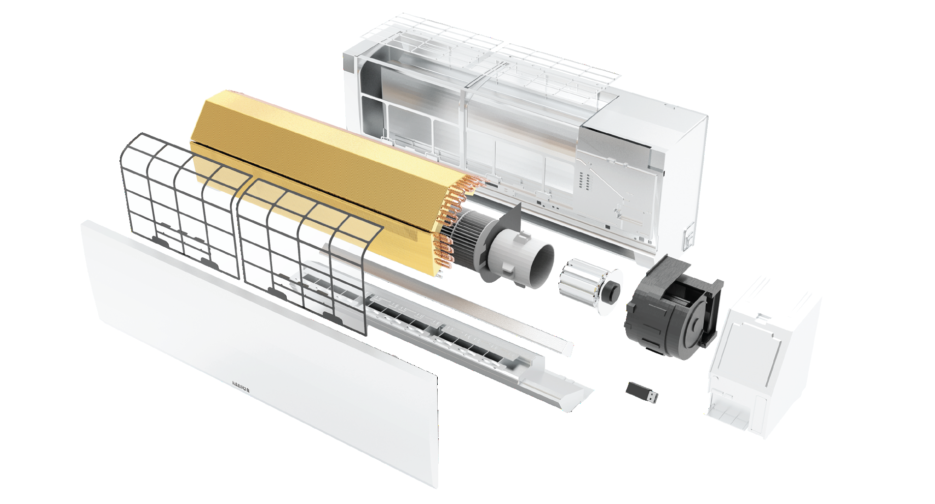 Кондиціонер KANION Wi-Fi+3D Air Flow 24IR32HF PREMIUM - фото 5