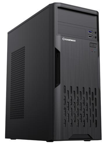 Корпус GameMax ET-210-NP-2U3 черный, без БП, Midi Tower, ATX / Micro ATX / Mini ITX, 2хUSB 3.0, 370x175x410 мм