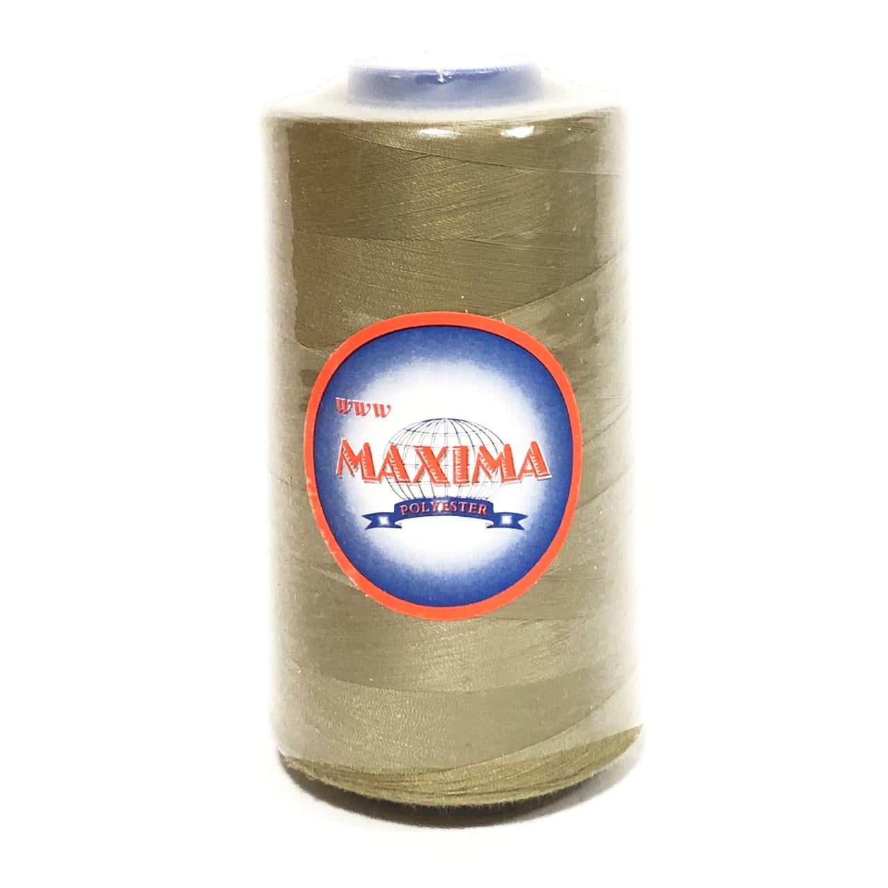 Нитки швейные Maxima 40/2 Светло-оливковый (102)