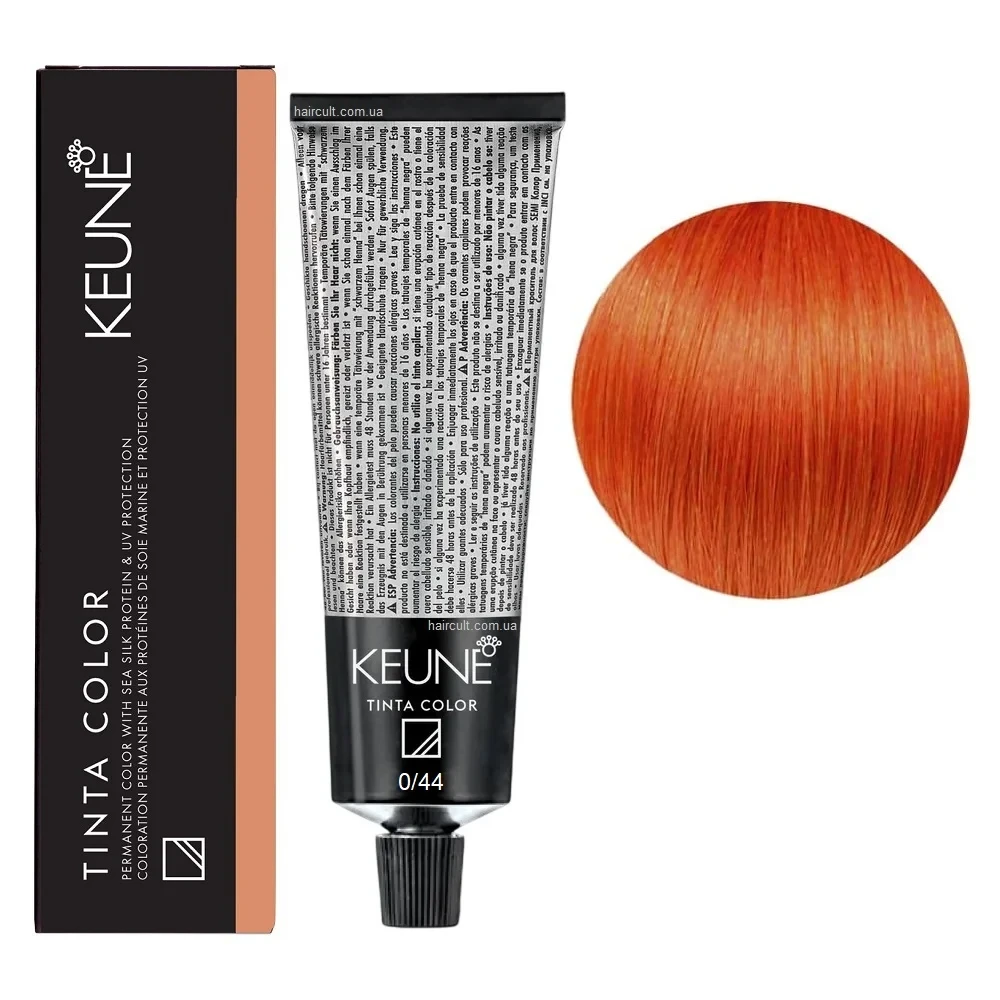 Краска для волос стойкая Keune Tinta Color 0.44 Copper 60 мл
