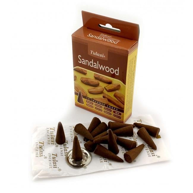 Пахощі конуси Tulasi Сандал Sandalwood (34389-MZ)
