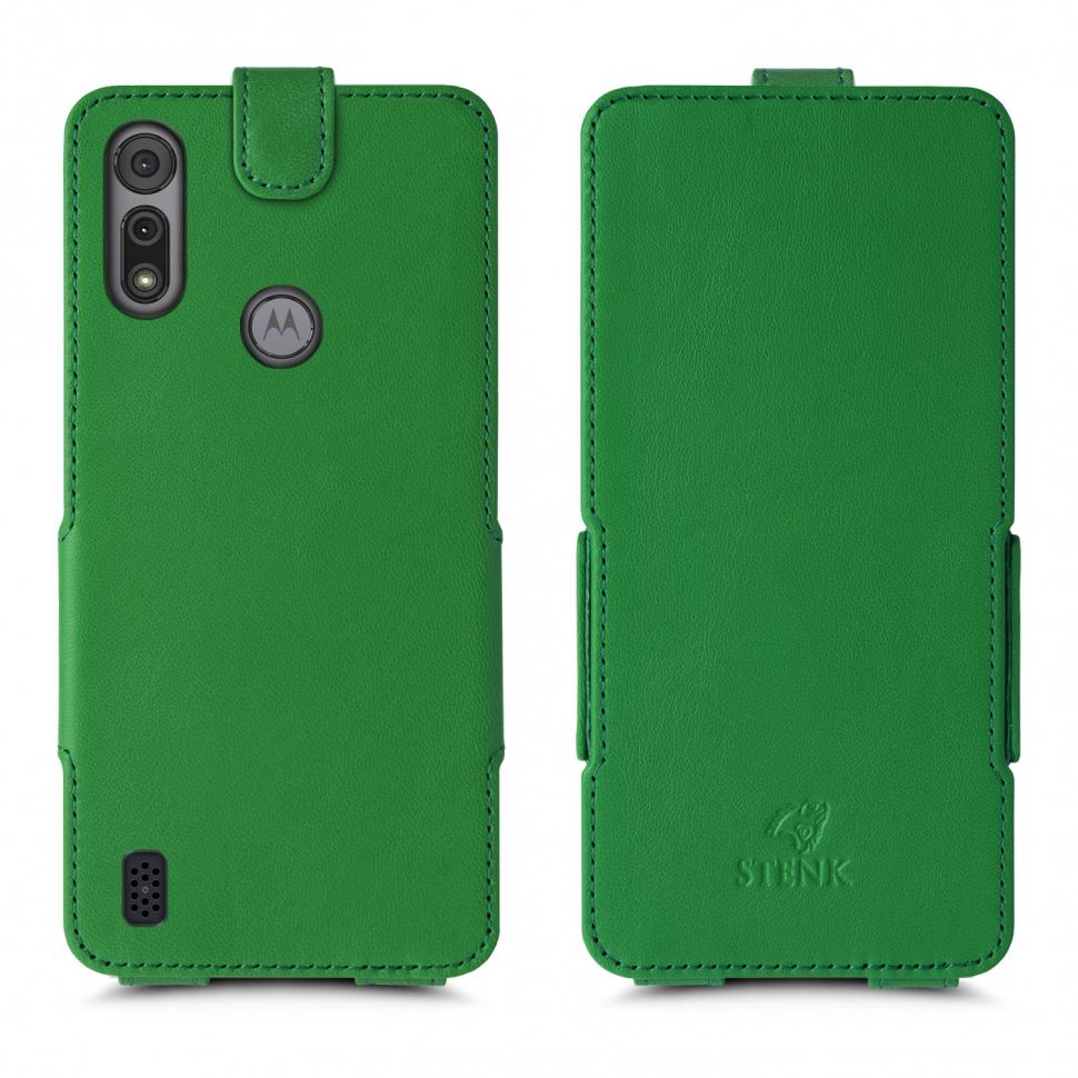Чохол фліп Stenk Prime для Motorola Moto E6s Зелений (66793)
