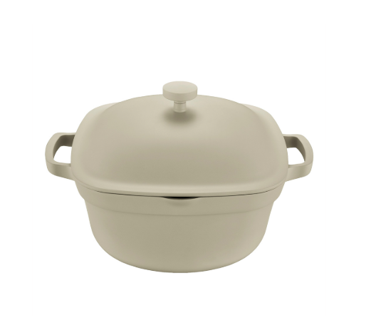 Кастрюля с крышкой Pepper Panna PR-2316-24 алюминиевая 5,1 л 24 см Белый (2764146487)