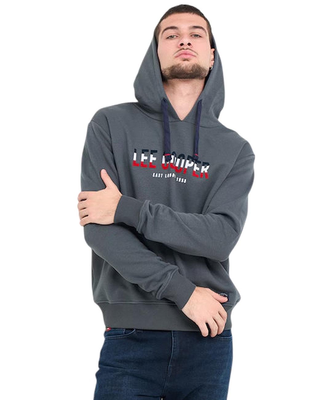 Худі чоловіче Lee Cooper 10395428.758 L Сірий (5942723143167) - фото 7 Худі чоловіче Lee Cooper 10395428.758 L Сірий (5942723143167) - фото 7