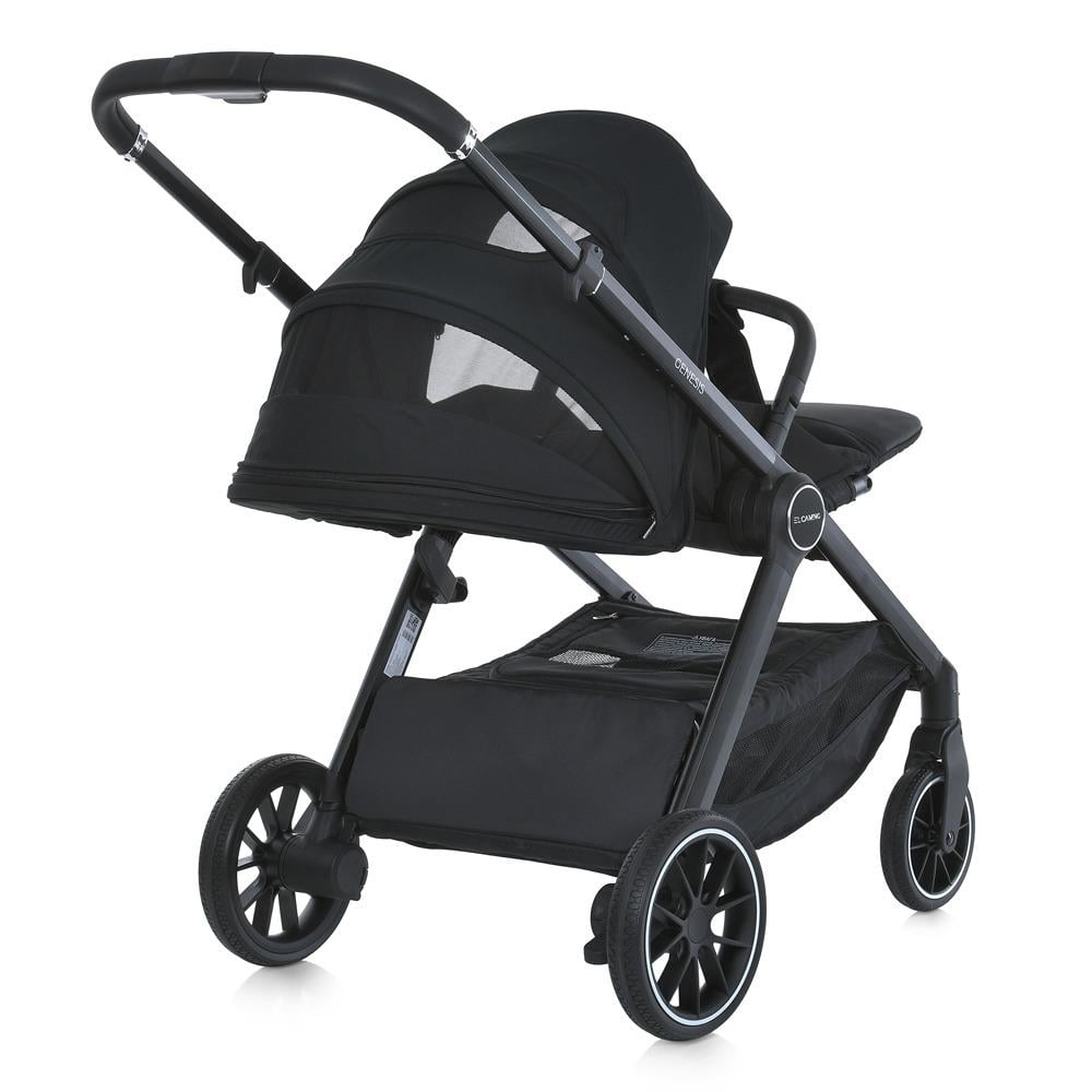 Коляска універсальна El Camino Jet Black ME 1126 GENESIS 2в1 - фото 4