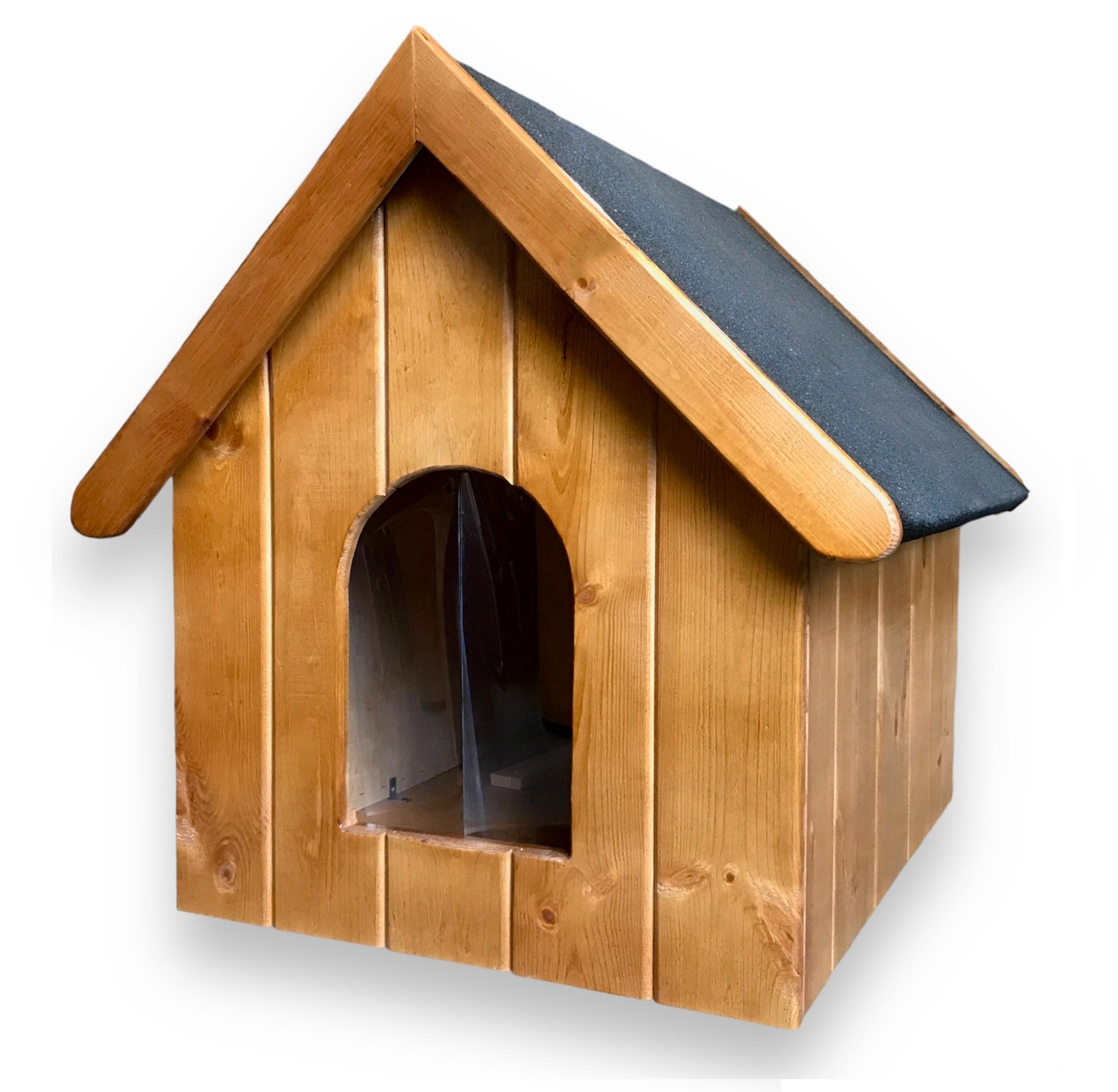 Будка для собаки Боніта комфорт фарбована утеплена 45х65х65 см (25207860) - фото 2 Будка для собаки Боніта комфорт фарбована утеплена 45х65х65 см (25207860) - фото 2