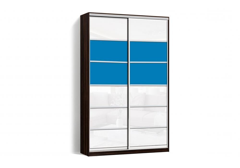 Шафа-купе Luхe 2 двері Скло тонованне/Скло тонованне 1029-1029 CLS-II 1100х2400х450 мм Венге (35803)