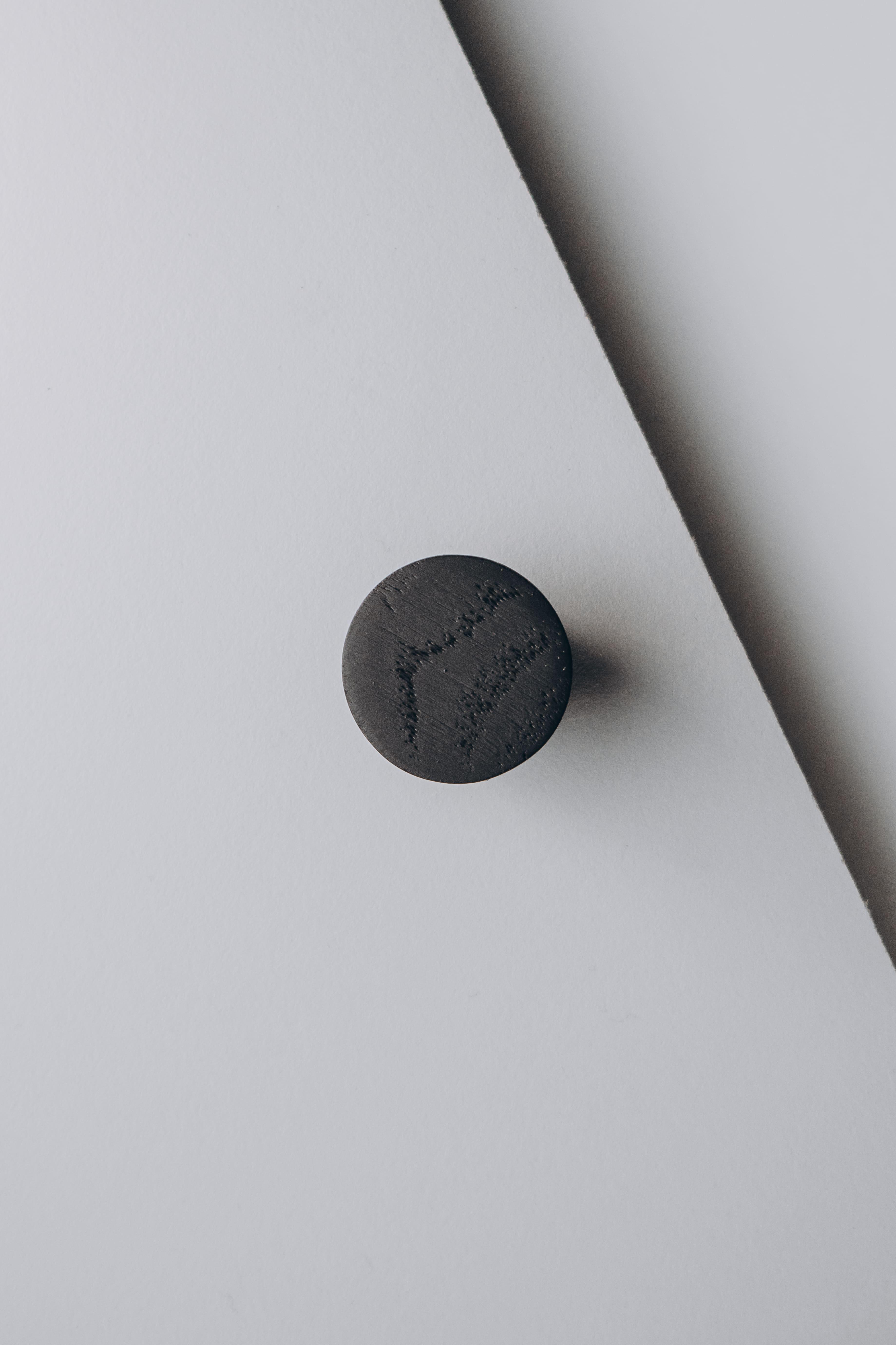 Меблева ручка з дерева 30 мм Umbrella black - фото 2 Меблева ручка з дерева 30 мм Umbrella black - фото 2