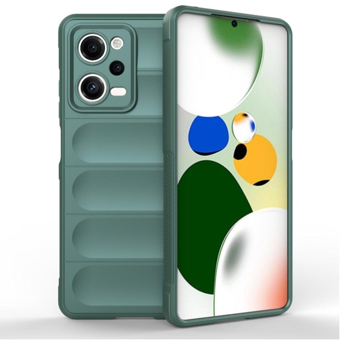 Противоударный чехол для Xiaomi Redmi 12 Cosmic Magic Shield / Dark Green