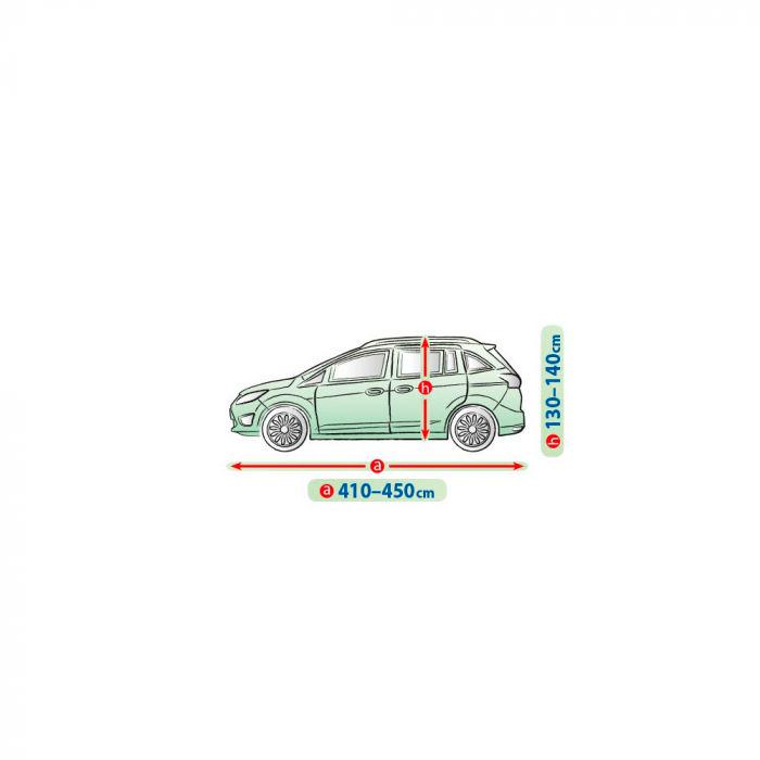 Тент автомобильный чехол Kegel Mobile Garage Minivan L (410-450х140х150) - фото 4