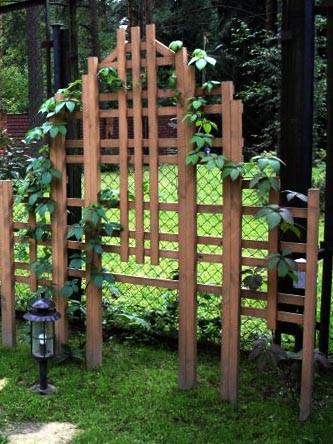 Шпалера садовая из дерева Баменда Мускат (ШПЛ-000307)