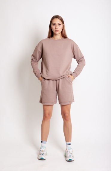 Шорты женские хлопковые Vivioji SHW-20-14 S Коричневый (12540)