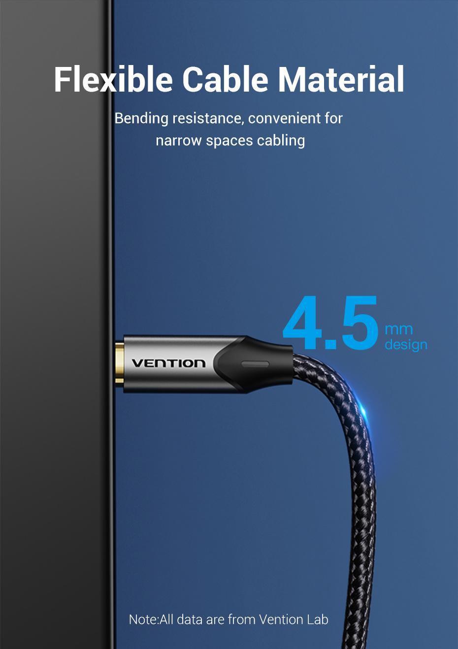 Кабель оптичний Vention Toslink SPDIF Аудіо нейлонове обплетення 5 м Чорний (BAVHJ) - фото 11 Кабель оптичний Vention Toslink SPDIF Аудіо нейлонове обплетення 5 м Чорний (BAVHJ) - фото 11