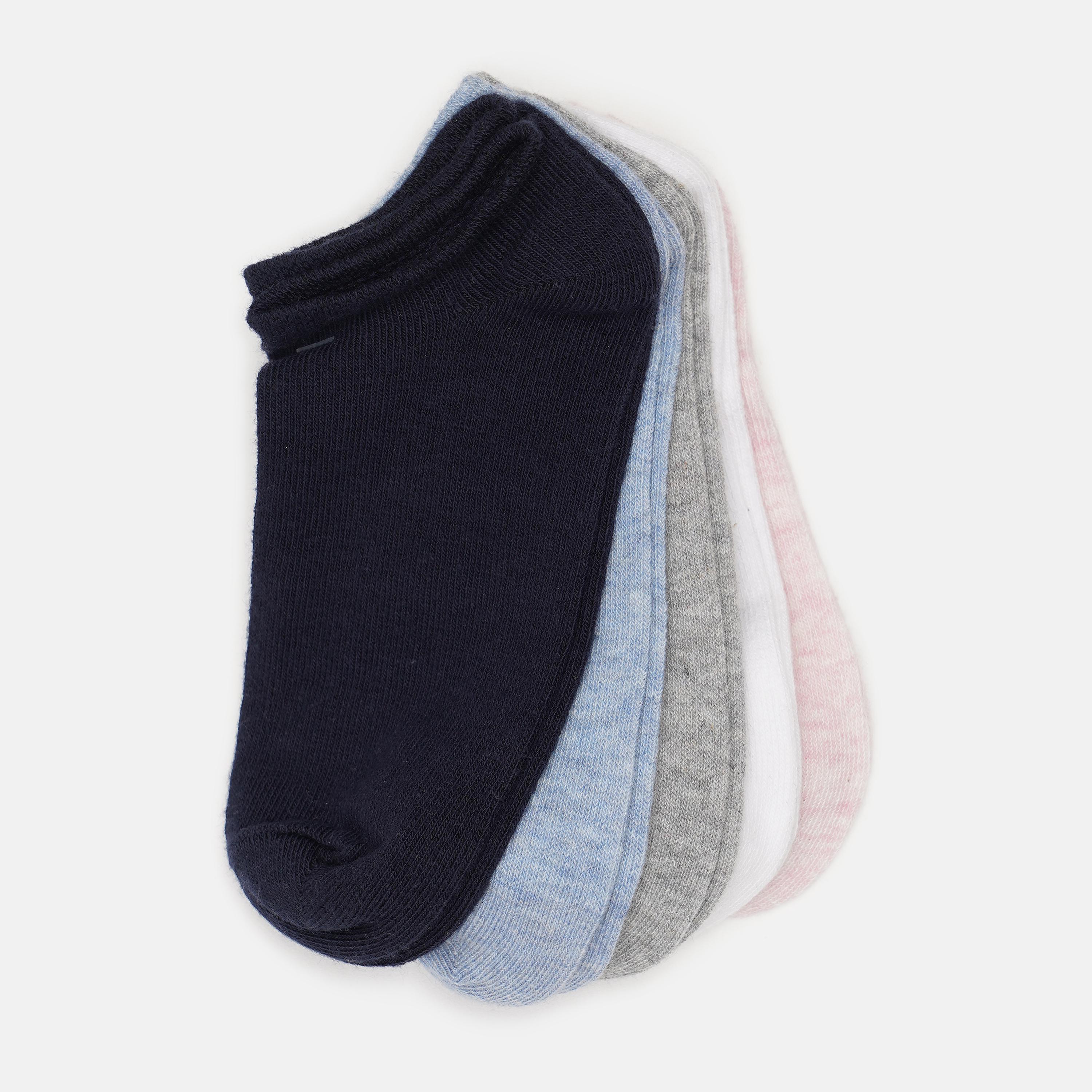 Шкарпетки C&A р. 35-38 5 пар Рожевий/Білий/Синій (22455587)