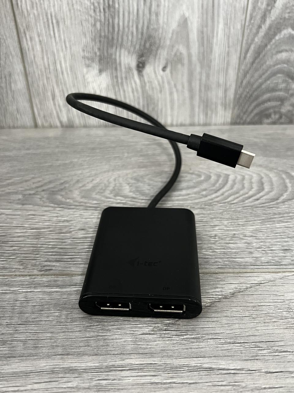 Док-станция i-tec USB-C Dual 4K DisplayPort Адаптер видео 2xDP для ноутбука MacBook Windows - фото 3