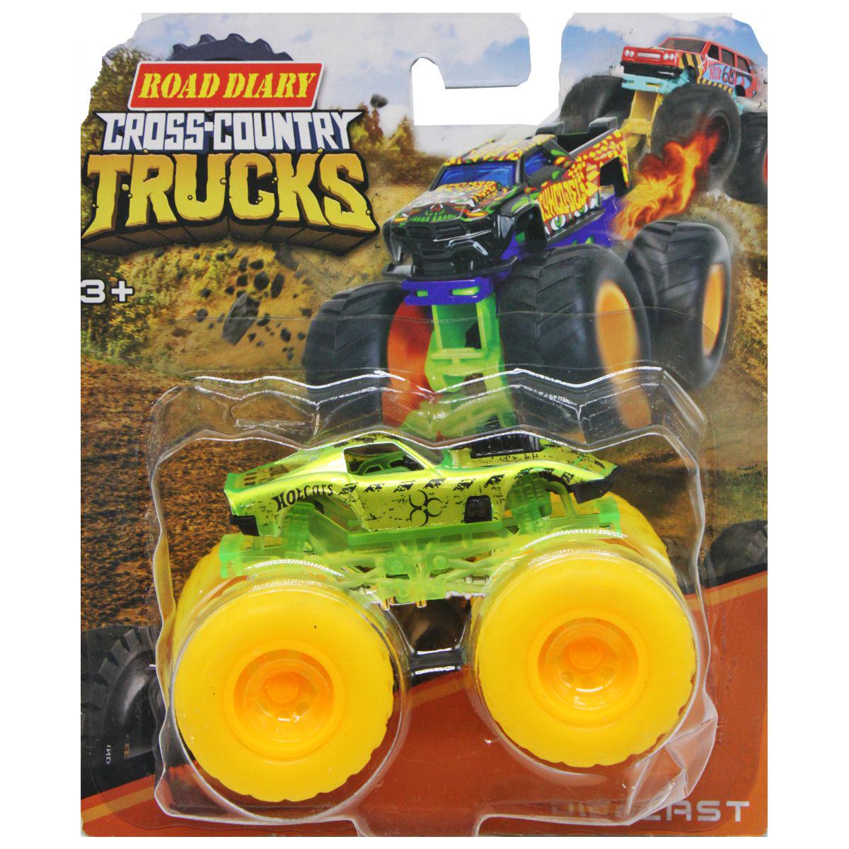 Машинка Cross Country Trucks Салатовый (196339)