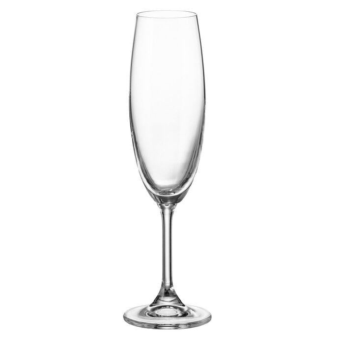 Фужери для шампанського Bohemia Lara 220 мл 6 пр. (1687)