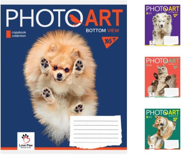 Зошити учнівські у клітинку YES Photoart 18 арк. 25 шт. в уп. (MTT-163143) Зошити учнівські у клітинку YES Photoart 18 арк. 25 шт. в уп. (MTT-163143)