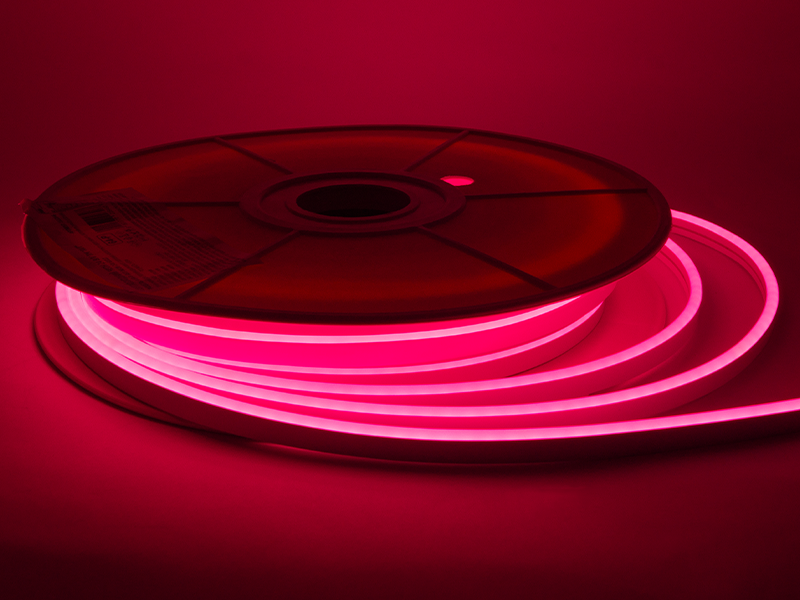 Неон світлодіодний AVT 64-P 6x12 мм 120 LED 2835 24V 9 Вт/м IP65 бухта 25 м Рожевий (8766) - фото 2 Неон світлодіодний AVT 64-P 6x12 мм 120 LED 2835 24V 9 Вт/м IP65 бухта 25 м Рожевий (8766) - фото 2