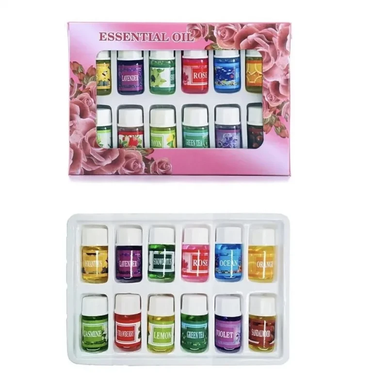 Набор аромамасел Essential Oil 12 шт./3 мл (MX-00009301) - фото 3 Набор аромамасел Essential Oil 12 шт./3 мл (MX-00009301) - фото 3