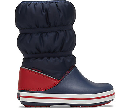 Чоботи зимові Crocs Kids Crocband Winter Boot р. 11/28/18 см Navy/Red