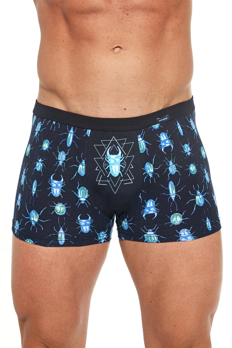 Трусы боксеры Cornette р. 50/L Сине-бирюзовый (76981)