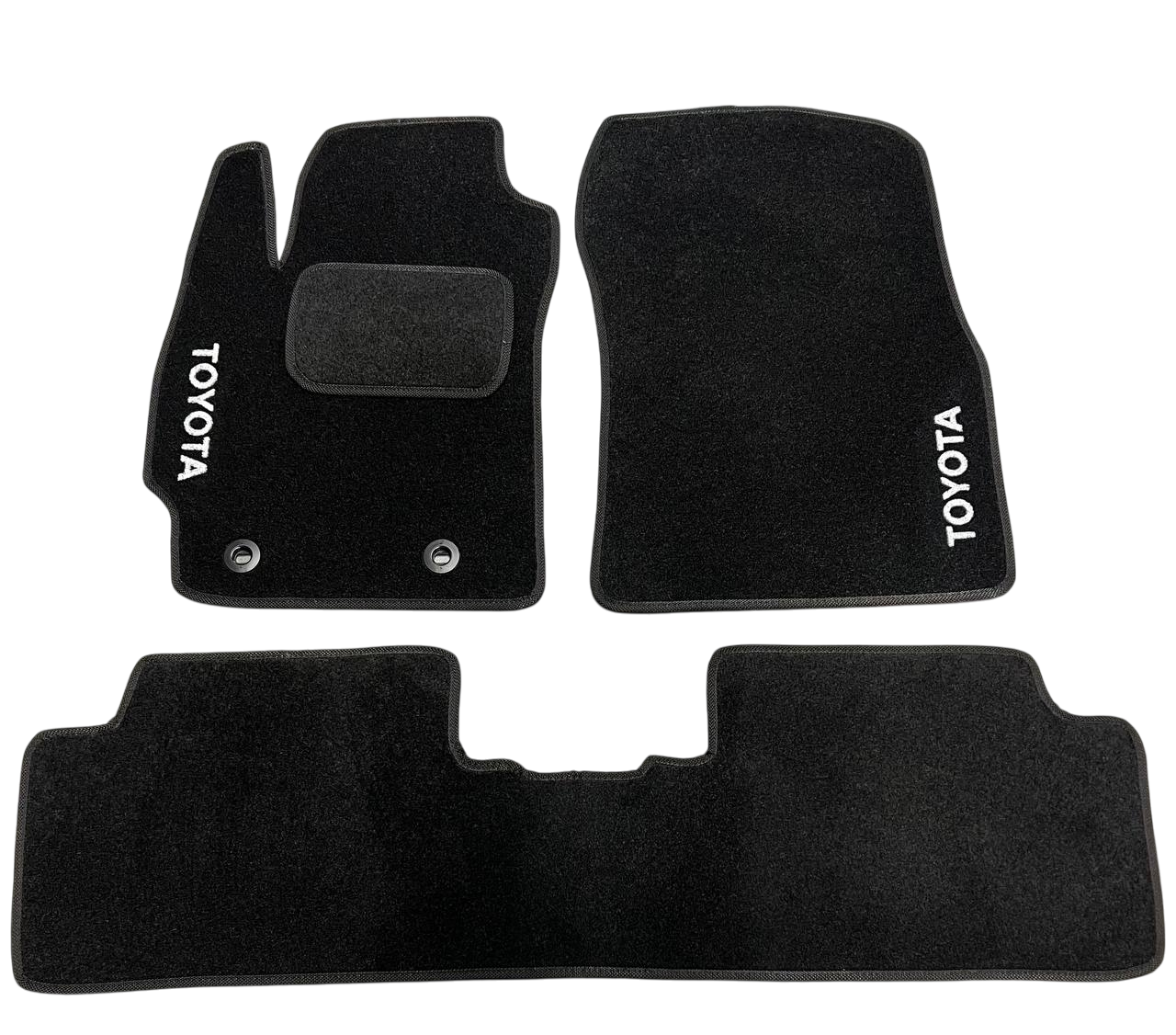 Килимки в салон ворсові для Toyota Corolla 2007-2012 5 шт. Чорний (27326727)