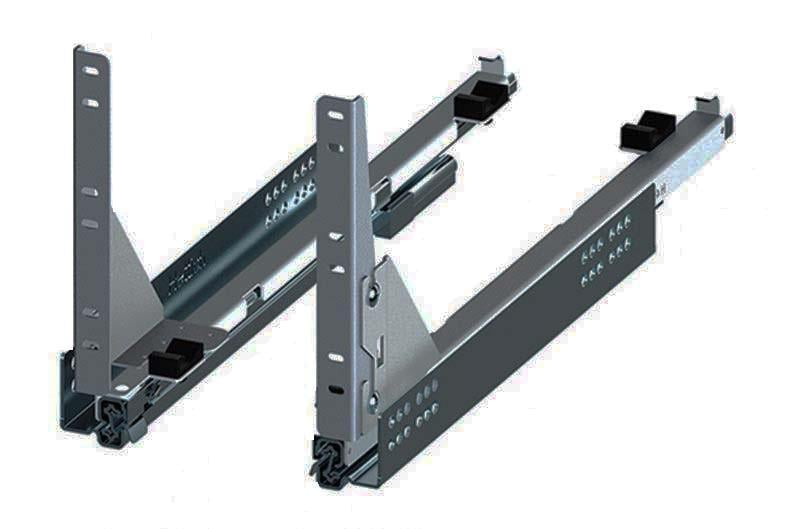 Механізм висуву з доводчиком для висувної сушарки Rejs Multi L 450 мм Графіт (WE29.0635.01.924)