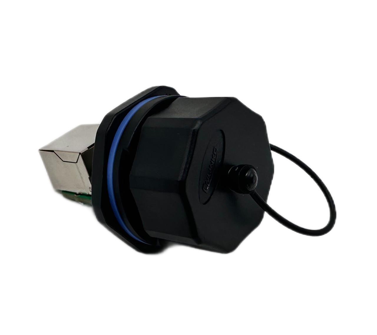 Роз'єм RJ45 розетка CNLINKO YT-RJ45-JSX-01-001 на панель IP67 (2291454302) - фото 3 Роз'єм RJ45 розетка CNLINKO YT-RJ45-JSX-01-001 на панель IP67 (2291454302) - фото 3