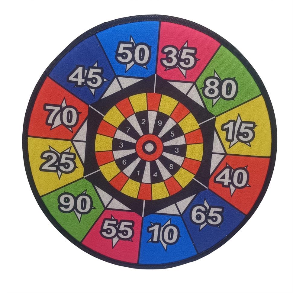 Дартс дитячий на липучці м'ячики 2 шт. дротики 2 шт. (28523794)