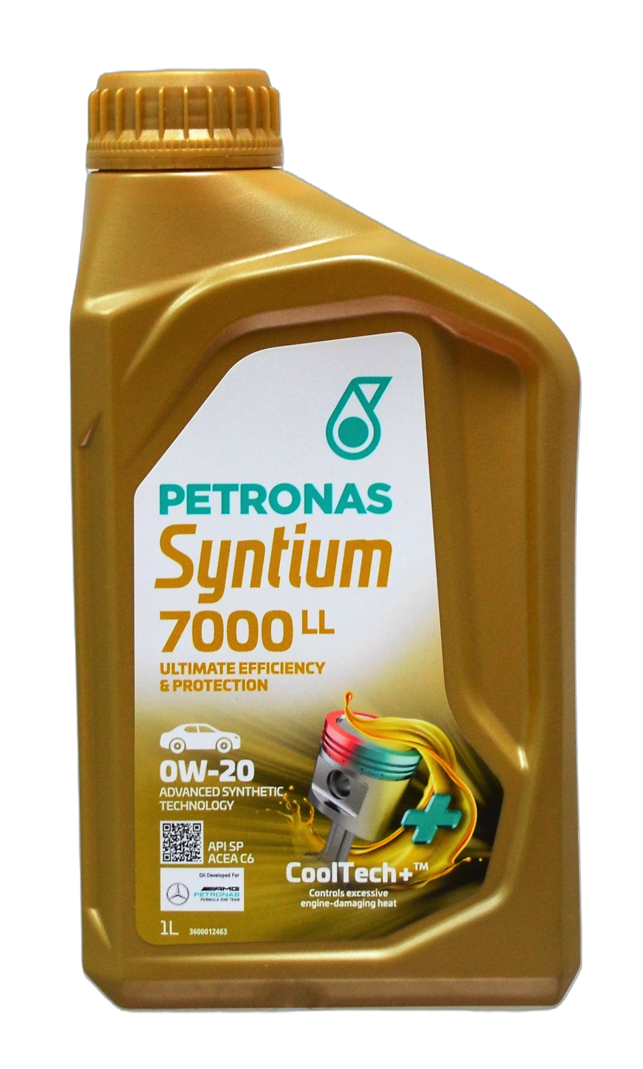 Моторное масло PETRONAS LUBRICANTS Syntium 7000 LL 0W-20 SP 0W20 BMW LL-17 FE+ ILSAC GF-6A ACEA C6 1 л - фото 2