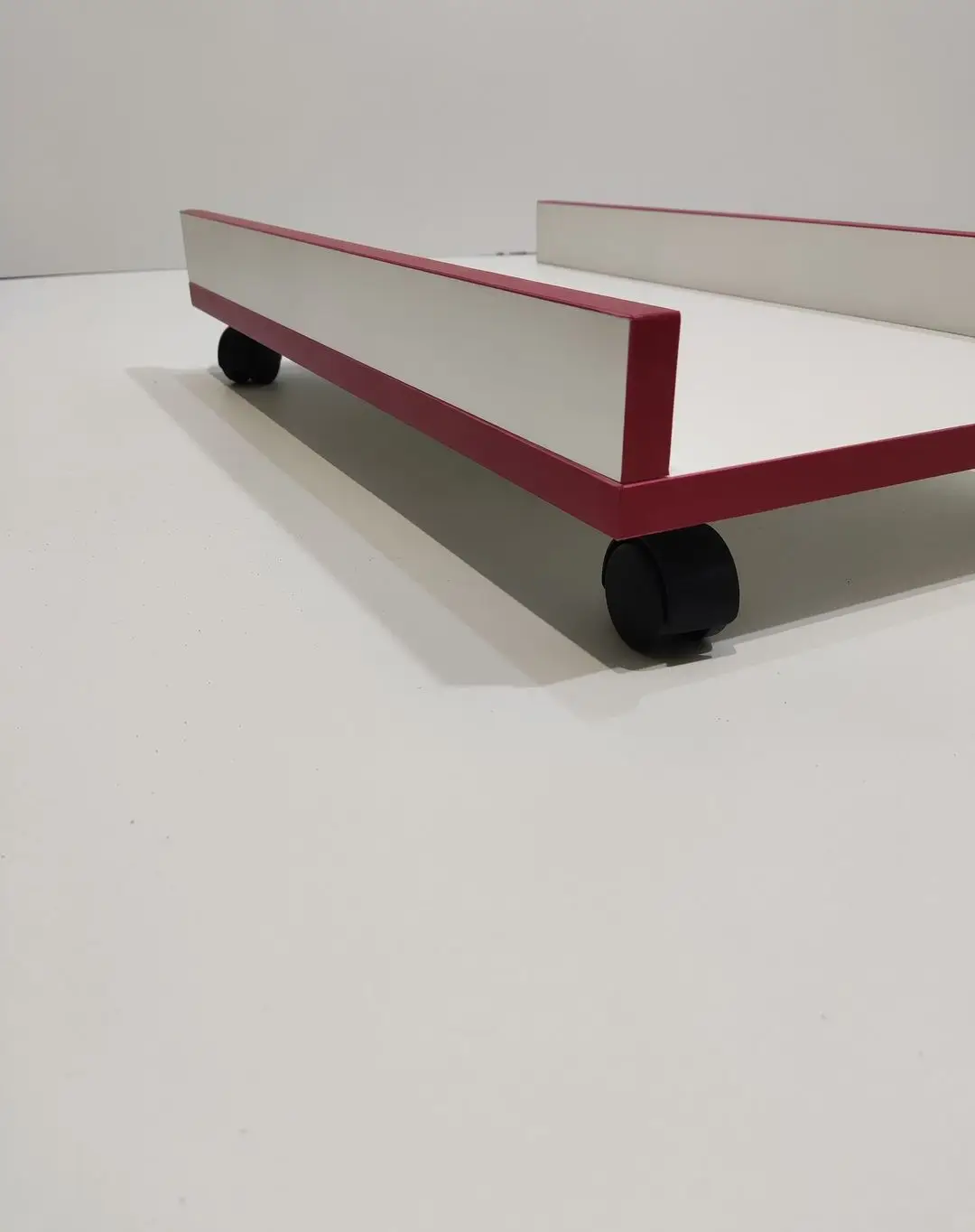 Подставка для системного блока компьютера Drom 30х55 см Белый/Красный - фото 3