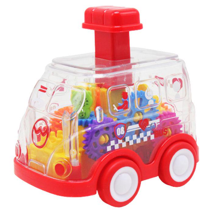 Игрушечная машинка заводная Press-to-go Красный (219018) Игрушечная машинка заводная Press-to-go Красный (219018)