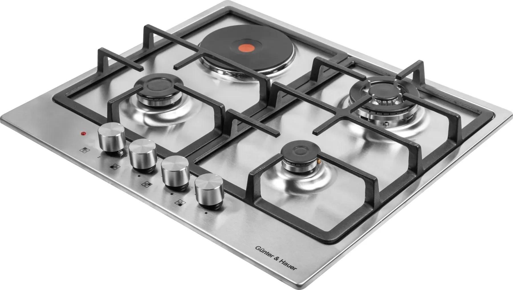 Варочная поверхность комбинированная Gunter&Hauer GH 631 XE газ и электричество (28714729)