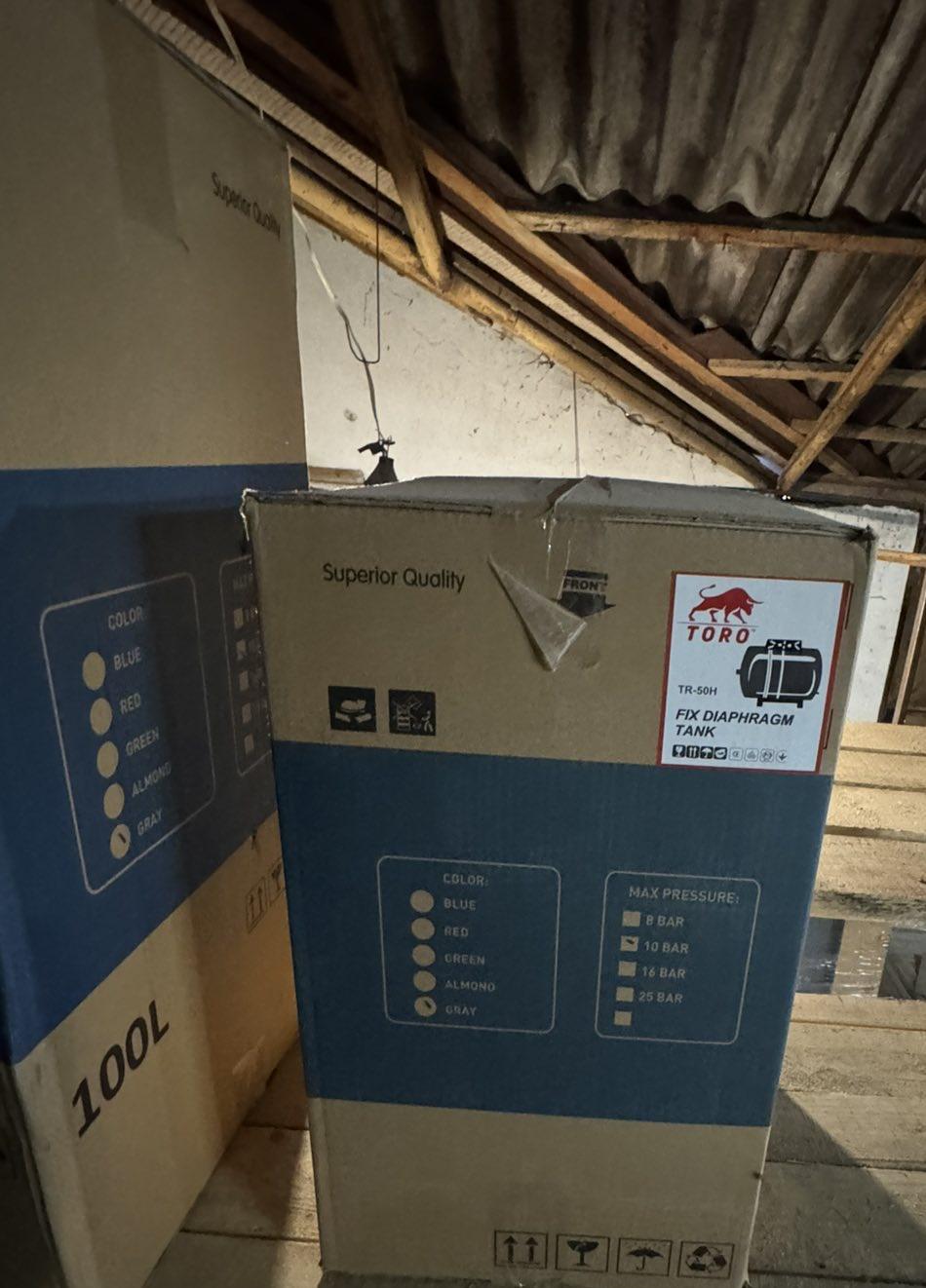 Гидроаккумулятор TORO 50 H горизонтальный не сменная мембрана (23289945) - фото 7