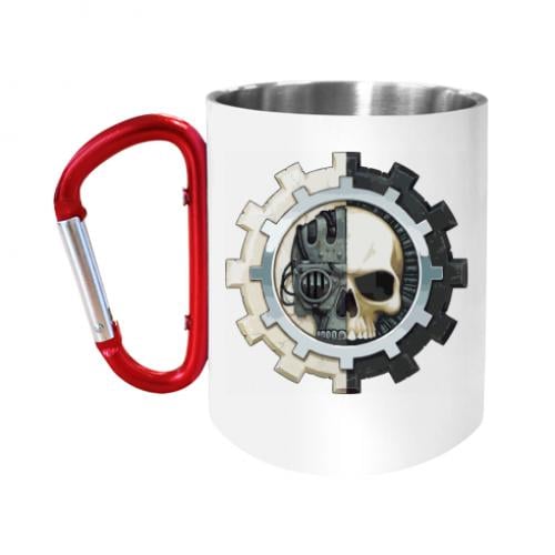 Кружка с ручкой карабин Adeptus Mechanicus 280 мл Белый (18771892-1-209763) Кружка с ручкой карабин Adeptus Mechanicus 280 мл Белый (18771892-1-209763)