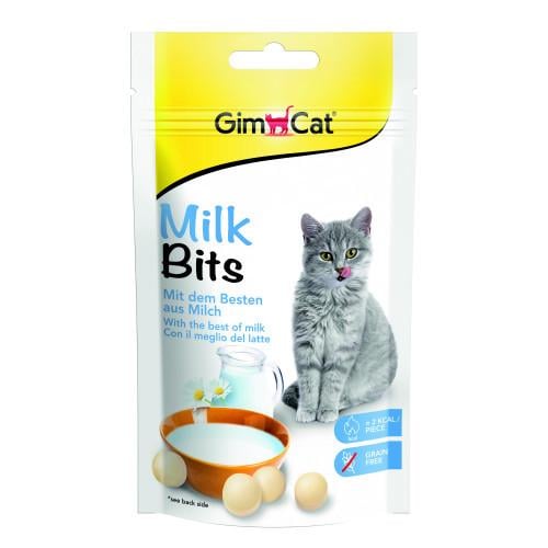 Вітамінізовані ласощі для котів GimCat MilkBits з молоком 40 г