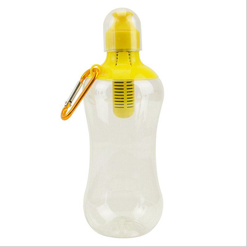 Пляшка з фільтром для води спортивна 550 мл Жовтий (793f5613)